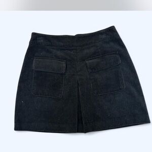 BDG Urban Outfitters Black Corduroy Mini Skirt
